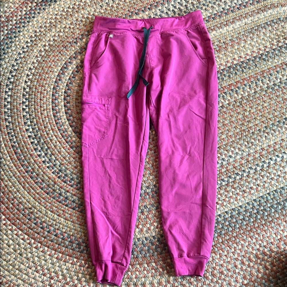 Figs Magenta Pink Zamora Pants